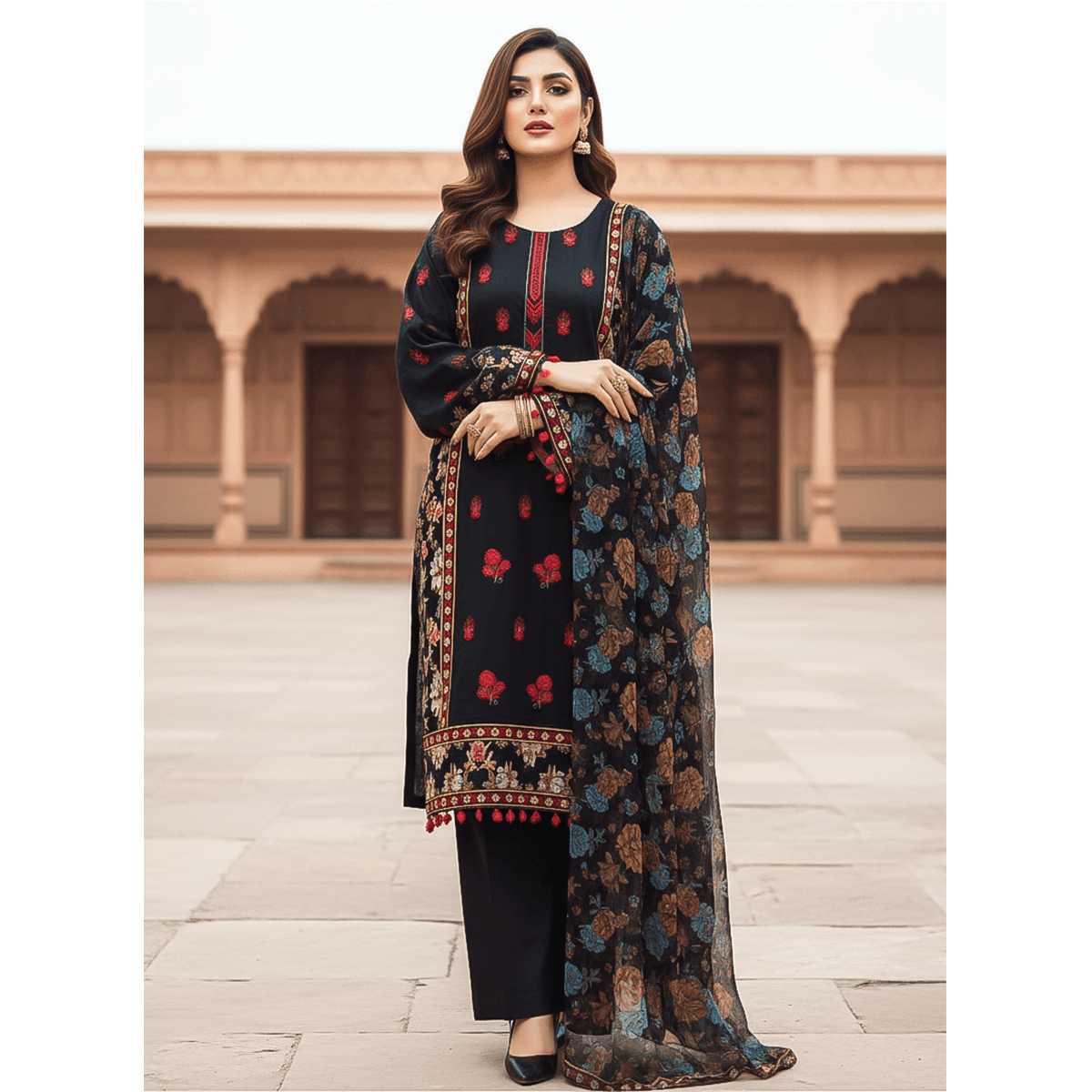 Bin Saeed Luxury Cotton 3 Piece Suit – Premium Cotton Collection