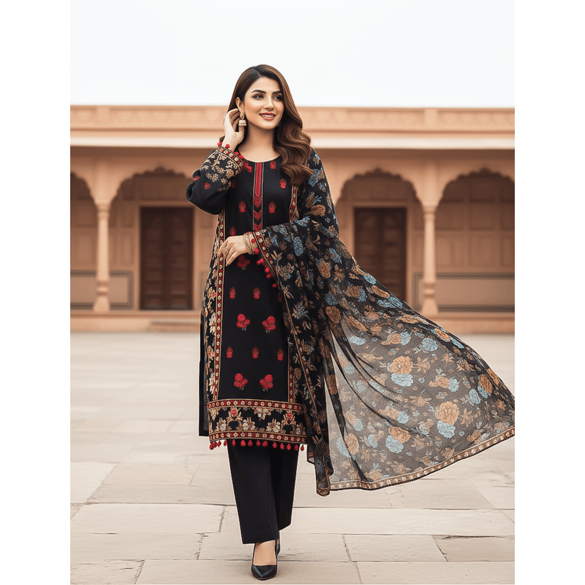 Bin Saeed Luxury Cotton 3 Piece Suit – Premium Cotton Collection